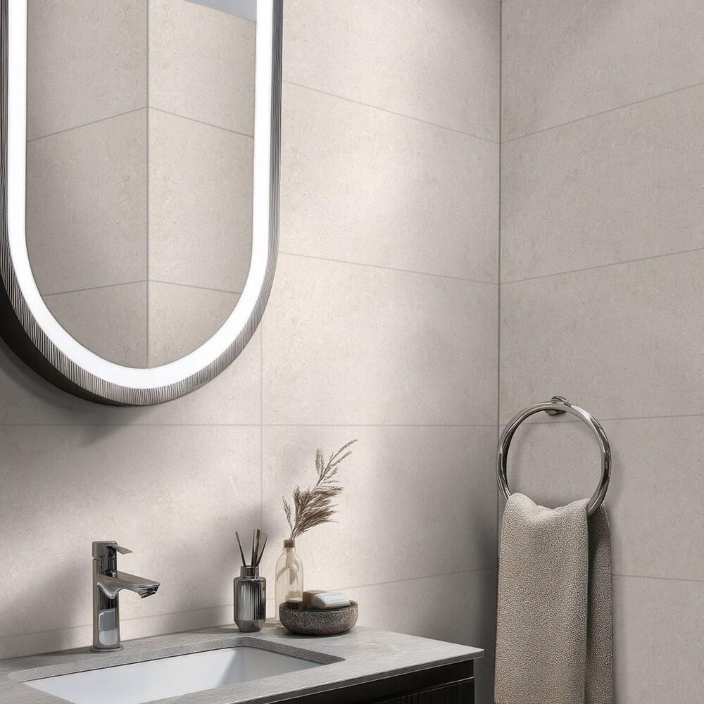 MS International Girona Perla 12" x 24" Porcelain Tile, , large