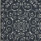 Nourison Home and Garden RS019 7"9" x 10"10" Black Area Rug, , large
