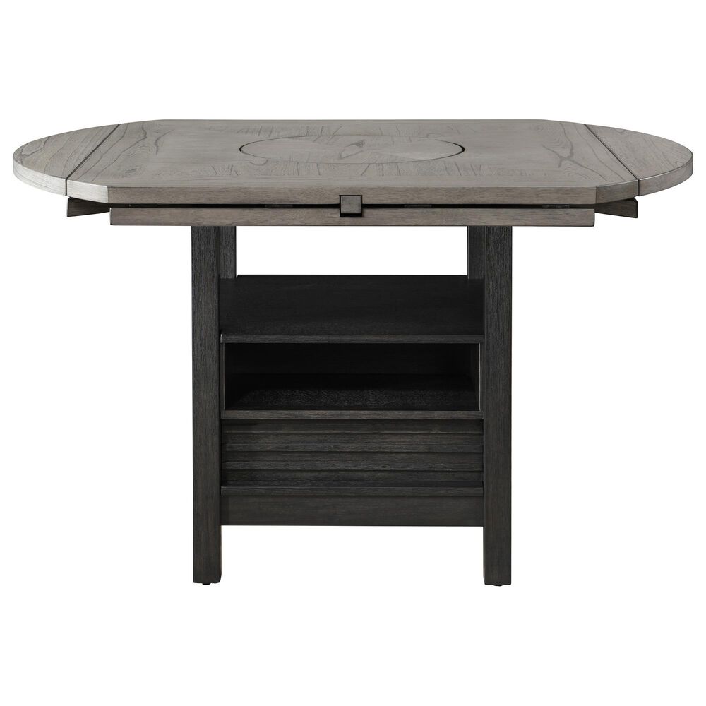 Crown Mark 7-Piece Dining Set in Black and Grey, , large