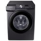 Samsung 4.5 Cu. Ft. Front Load Washer and 7.5 Cu. Ft. Electric Dryer Laundry Pair in Black, , large