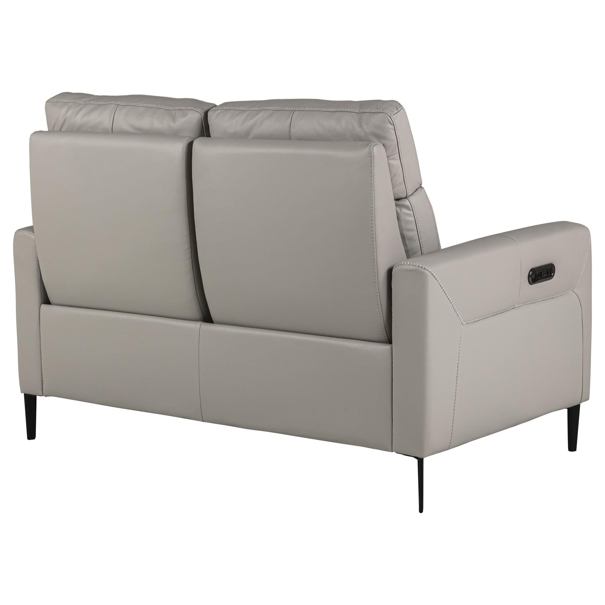 Violino leather cheap power reclining sofa