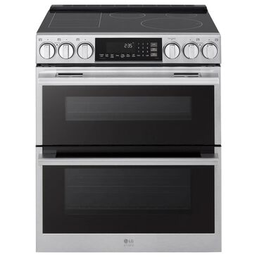 LG Studio 7.3 Cu. Ft. Double Oven Induction Slide-in Range in PrintProof Stainless Steel, , large