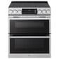 LG Studio 7.3 Cu. Ft. Double Oven Induction Slide-in Range in PrintProof Stainless Steel, , large