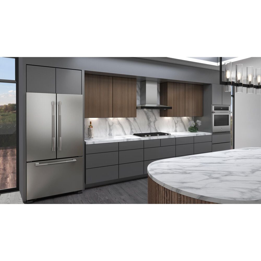 JennAir 21.9 Cu. Ft. 3-Door French Door Refrigerator in Stainless Steel, , large