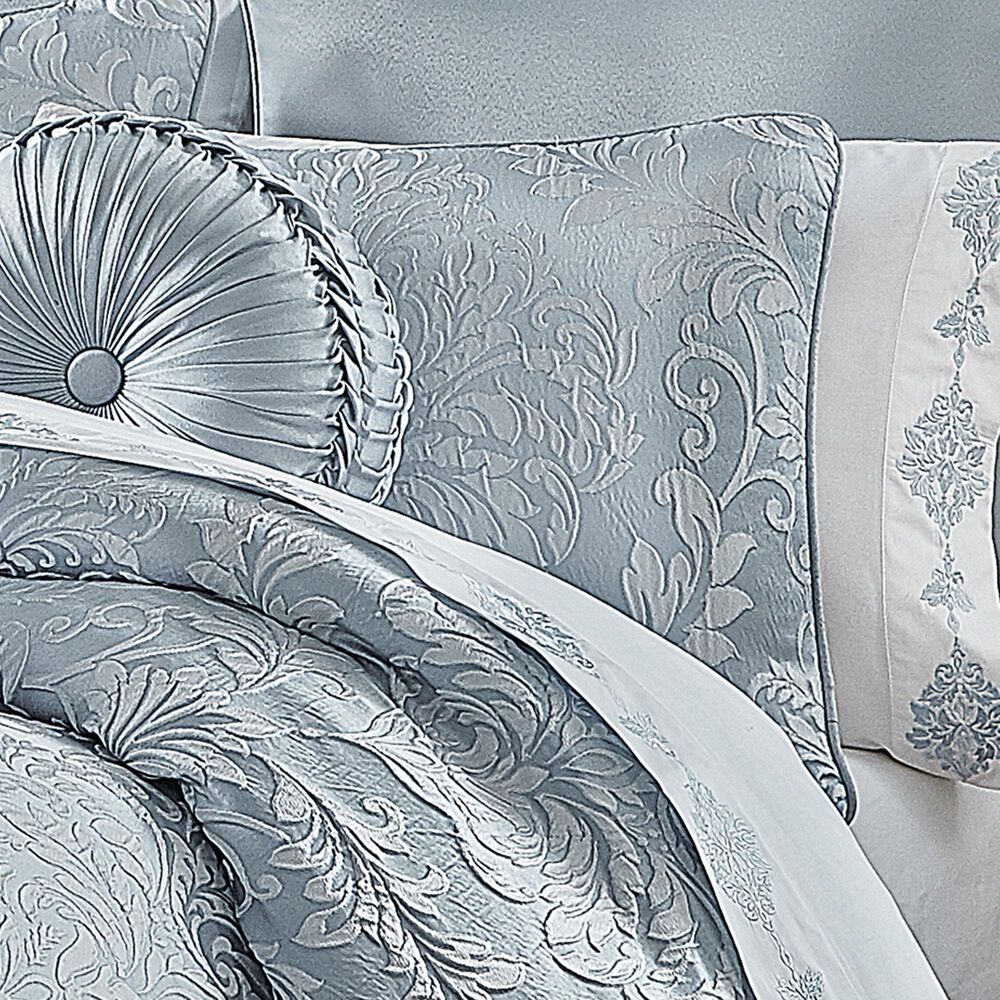 J. Queen New York Malita 4-Piece King Comforter Set in Powder Blue, , large