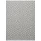 L&R Resources Bergen 7"9" x 9"9" Ivory Area Rug, , large