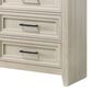 Crown Mark Lorriane 5-Piece King Bedroom Set in White, , large