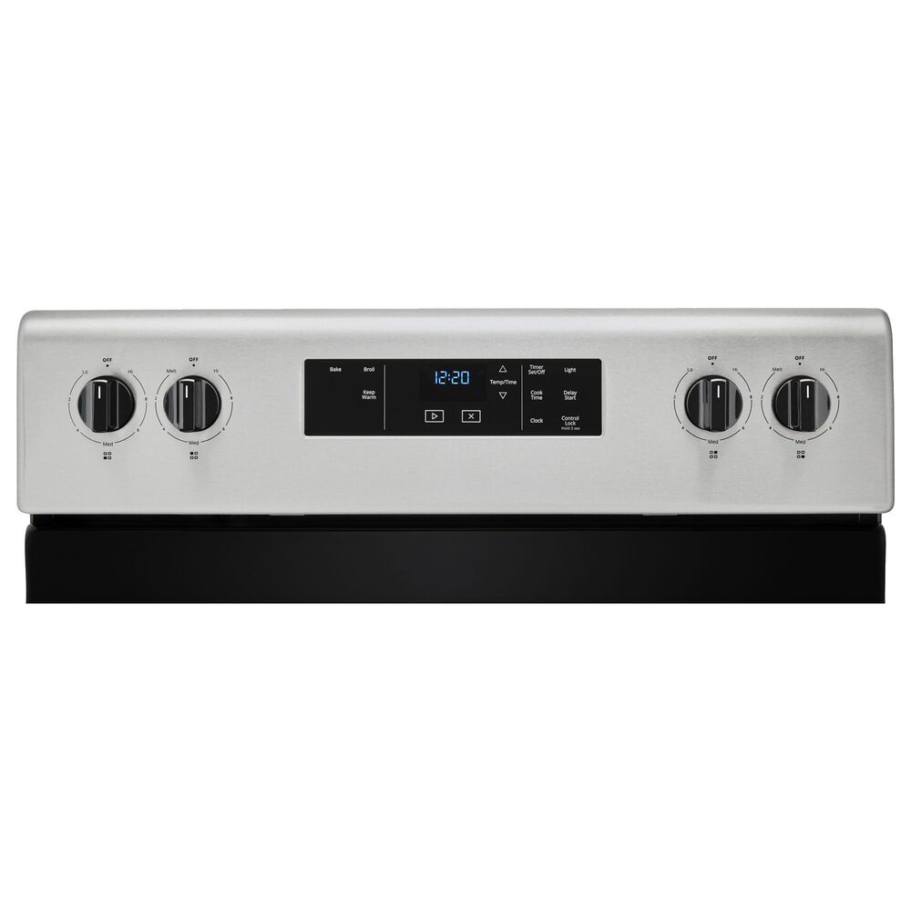 Whirlpool 4.8 Cu. Ft. Freestanding Electric Range with Keep Warm in Stainless Steel, , large