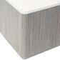 Bernhardt Colonnade End Table in Grey and White, , large
