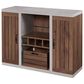 Furniture of America Taylor Buffet in Distressed Walnut, , large
