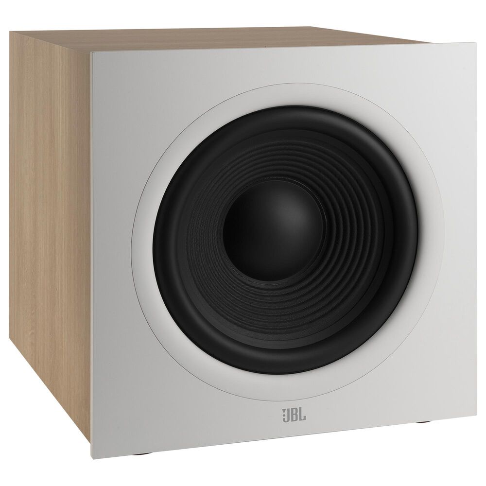 JBL Stage 220P Powered Subwoofer in White and Latte, , large