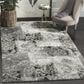 Safavieh Retro RET2137-1180 4" x 6" Cream and Grey Area Rug, , large