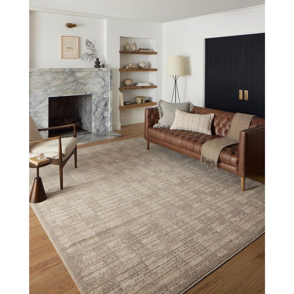 Loloi II Darby 5&#39;3&quot; x 7&#39;6&quot; Pebble and Sand Area Rug, , large