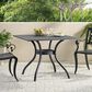 Hearth and Haven Olmsted 5-Piece Outdoor Dining Set in Black, , large