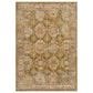 Surya Mona Lisa 6"7" Round Mustard, Tan, Olive, Brick Red, Sage, Dark Blue and Burgundy Area Rug, , large