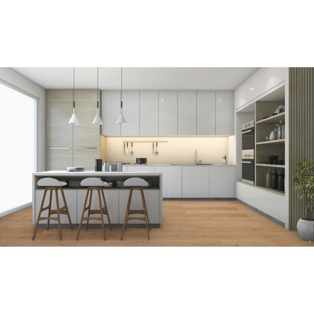 CALI Mavericks Harbor Honey 9&quot; x 86&quot; Oak Laminate, , large