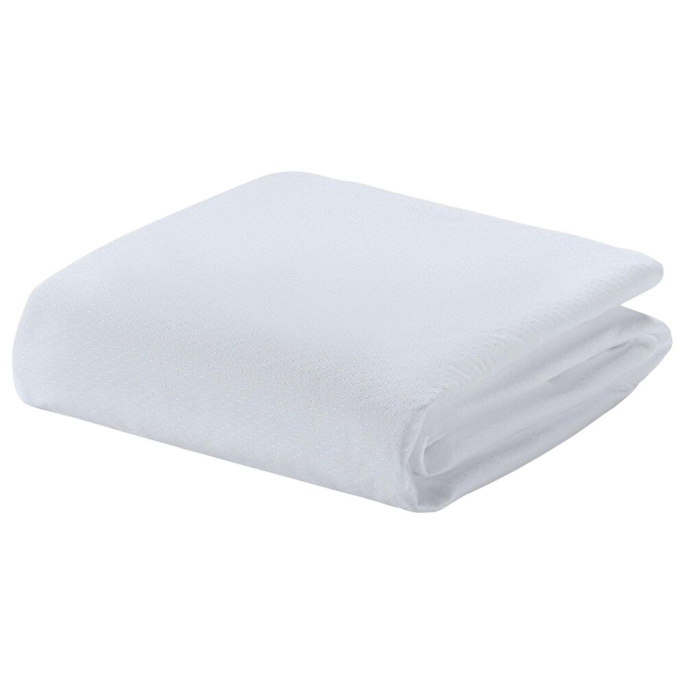 Purple Twin XL Waterproof Mattress Protector in White, , large