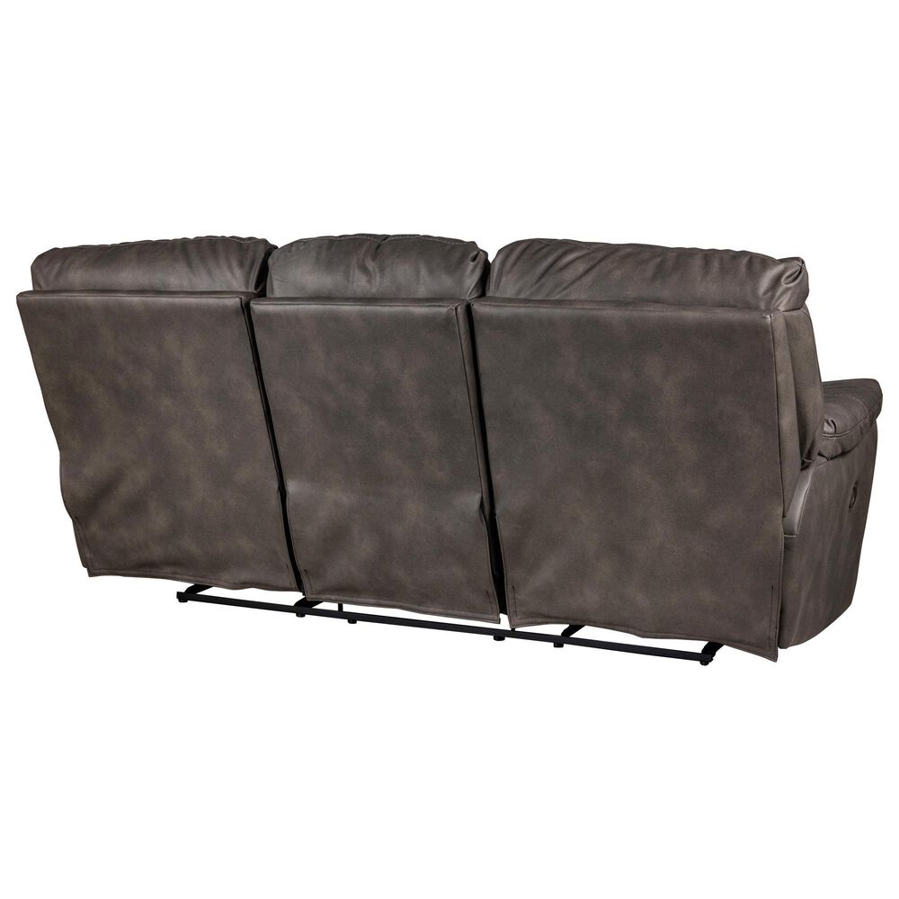 HomeStretch Rhino Manual Reclining Sofa in Pewter, , large