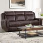 Mayberry Hill Panther Manual Reclining Sofa in Neono Brown, , large