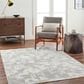 Surya Brunswick 6"7" x 9"6" Cream, Light Slate, Blue, Olive, Seafoam and Taupe Area Rug, , large