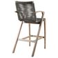 Armen Living Brielle Patio Bar Stool in Charcoal, , large