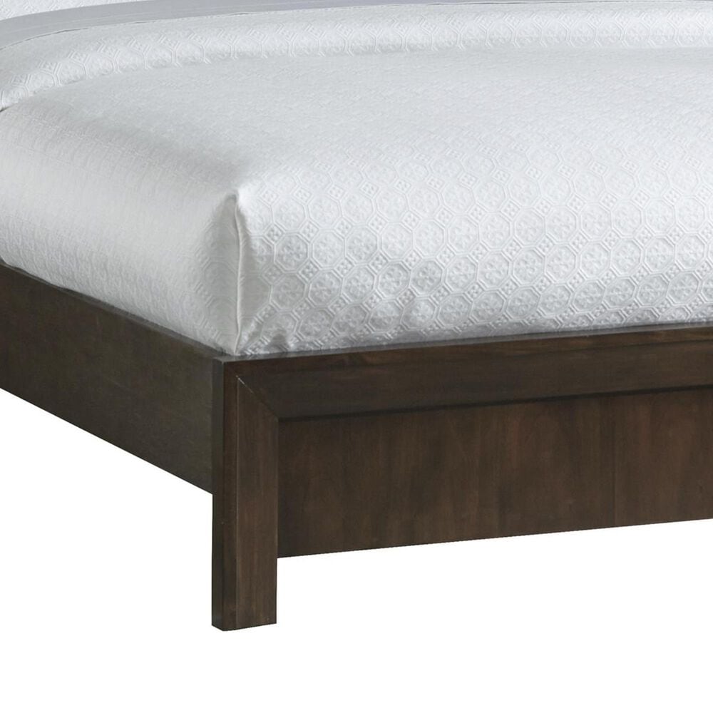 Urban Home California King Platform Bed in Chocolate Brown, , large