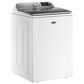 Maytag 5.3 Cu. Ft. Top Load Washer and 7.4 Cu. Ft. Electric Dryer Laundry Pair in White, , large