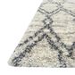 Loloi Quincy QC-04 8"10" x 12" Sand and Graphite, , large