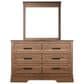 New Heritage Design Coventry Hall 3-Piece Queen Sleigh Bedroom Set in Pecan, , large