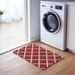 Dalyn Rug Company York 1"8" x 2"6" Red Indoor/Outdoor Area Rug, , large