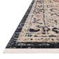 Magnolia Home Graham GRA-06 5"5" x 7"6" Coral and Navy Area Rug, , large