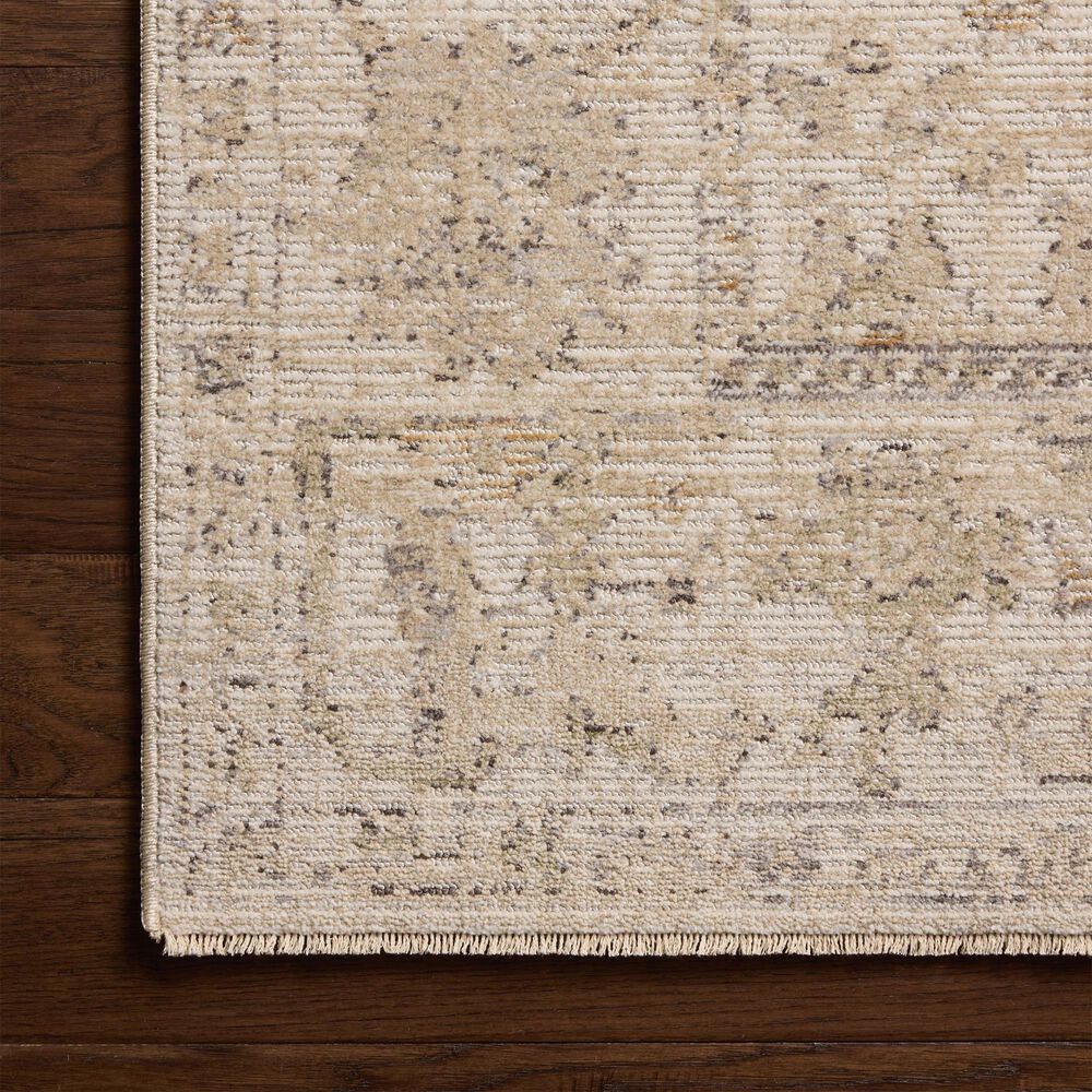 Loloi Milena Ivory and Sand 4' x 7'6" Area Rug, , large