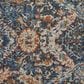 Feizy Kaia 2"6" x 10" Navy and Blue Runner, , large
