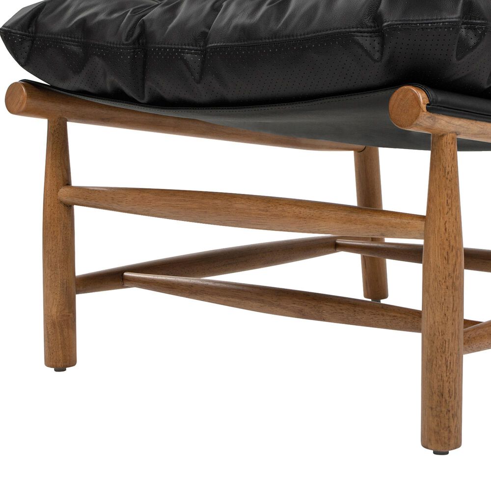 Jennifer Taylor Home Oxford Accent Chair in Noir Black, , large