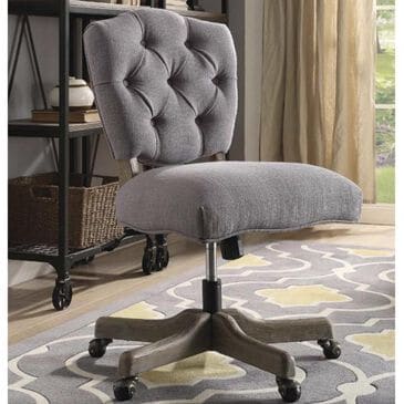 Linden Boulevard Katie Office Chair in Gray, , large