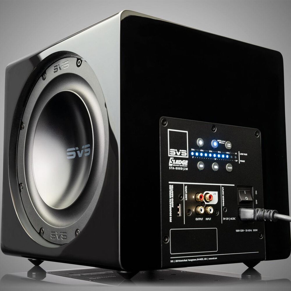 SVS 10&quot; 800W 3000 Micro Subwoofer in Gloss Black, , large
