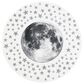 Safavieh Carousel 4" Round Ivory and Grey Kids  Area Rug, , large