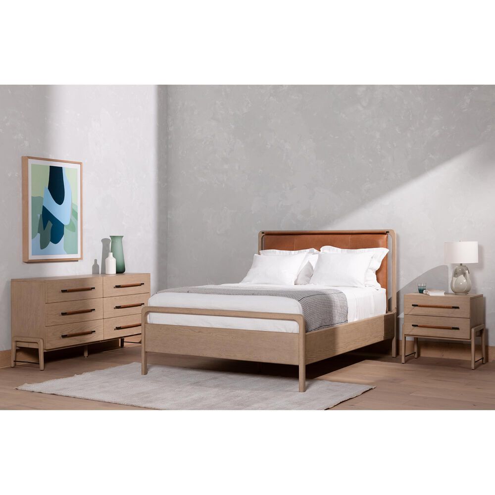 Four Hands Rosedale 2-Drawer Nightstand in Yucca Oak, , large