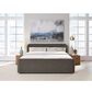Urban Home Kiki Queen Upholstered Platform Bed in Pumpernickel, , large