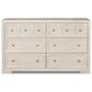 Furniture of America Hatton Cross 6-Drawer Dresser in Tawny, , large