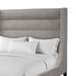 Simeon Collection Jacob Queen Upholstered Bed in Luxe Light Grey, , large