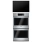 Bosch 800 Series 2-Piece Kitchen Package with Stainless Steel 30" Double Electric Wall Oven and 30" Black Induction Cooktop, , large