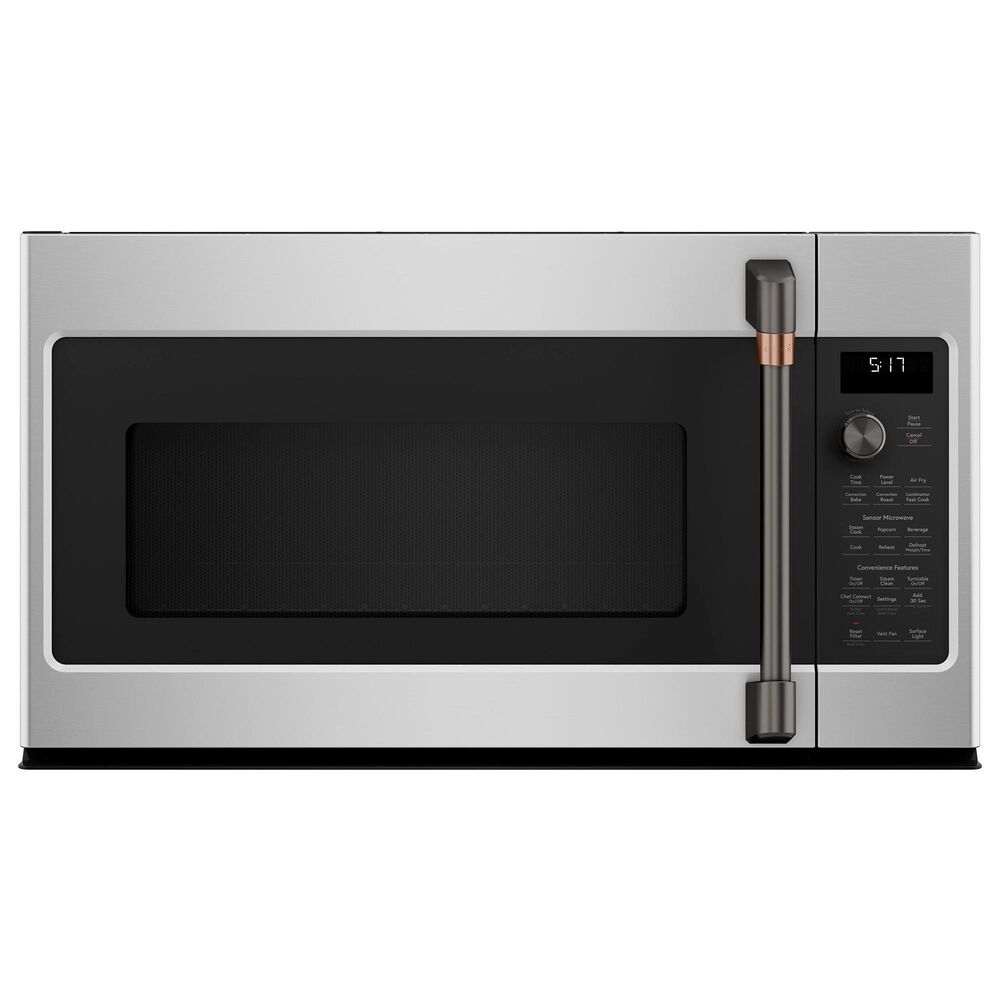 Cafe 1.7 Cu. Ft. Over-the-Range Microwave Oven in Stainless Steel, , large