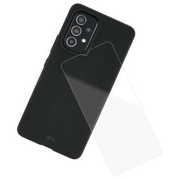 Case-Mate Protection Pack Tough Case and Glass Screen Protector for Samsung Galaxy A53 5G in Black, , large