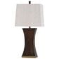 Flair Industries Table Lamp in Dark Teak, , large