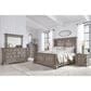 Millenium Blairhurst 3-Piece King Panel Bedroom Set in Light Grayish Brown with Lights, , large