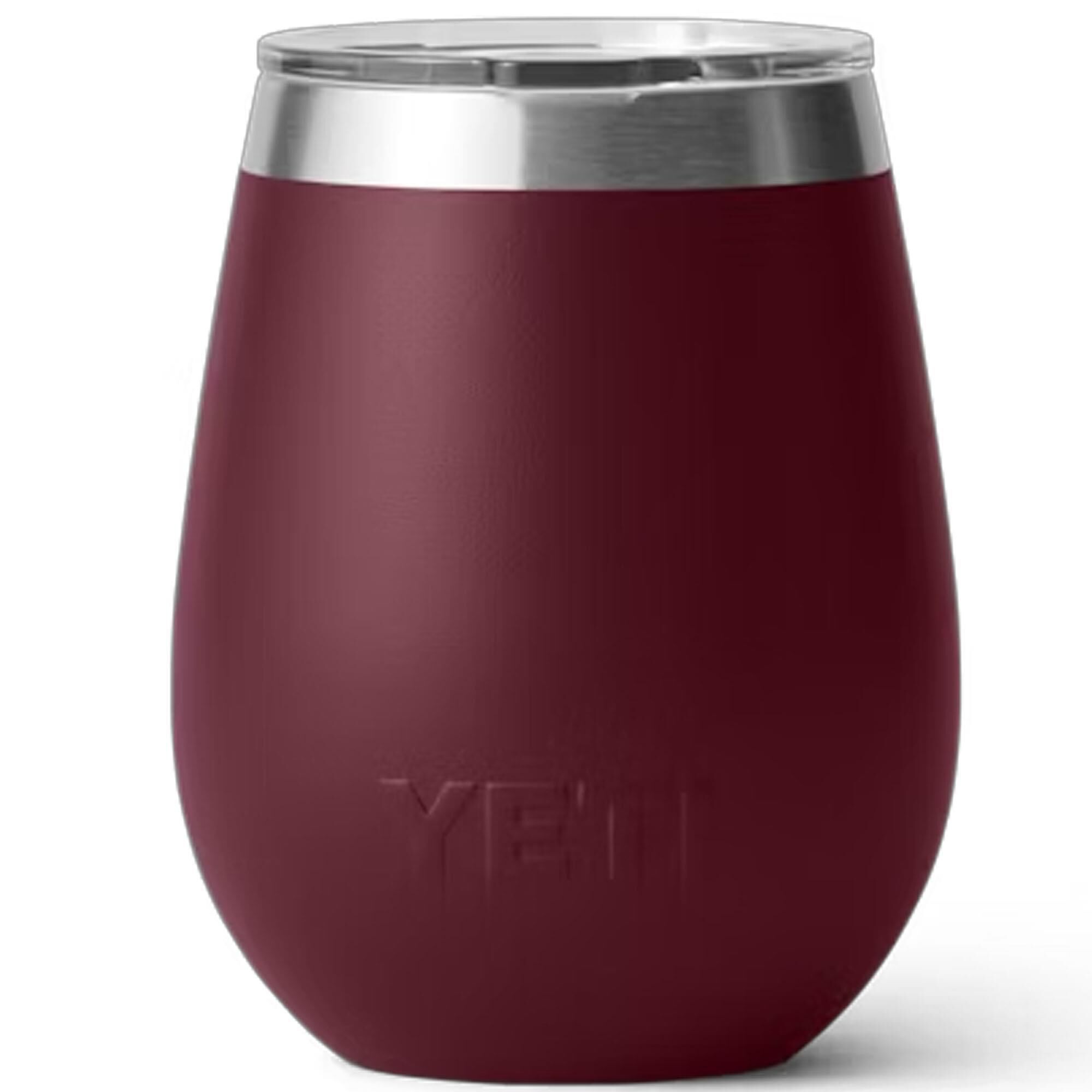 YETI Rambler 10 Oz Wine Tumbler with MagSlider Lid in Wild Vine Red