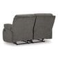 Ashley Scranto Manual Reclining Loveseat in Brindle, , large