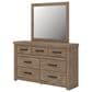 Ashley DRESSER AND MIRROR, , large