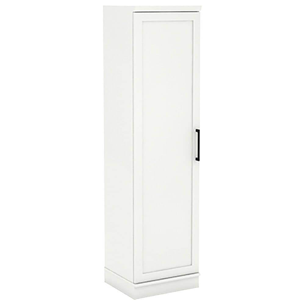 Sauder Homeplus Single Door Pantry in Soft White, , large